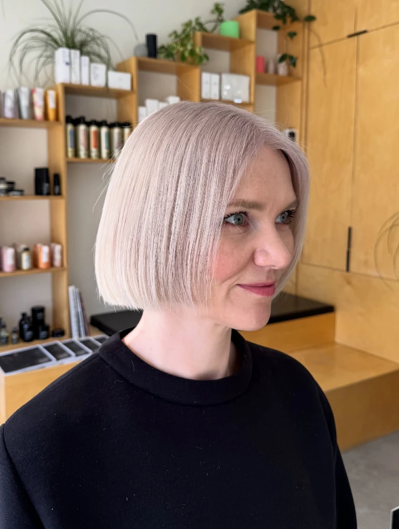Blunt Blush Bob
