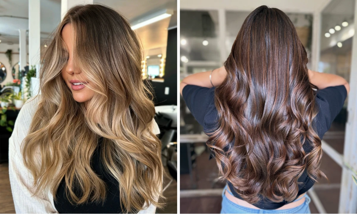 Dark Brown Hair With Highlight Inspiration Ideas