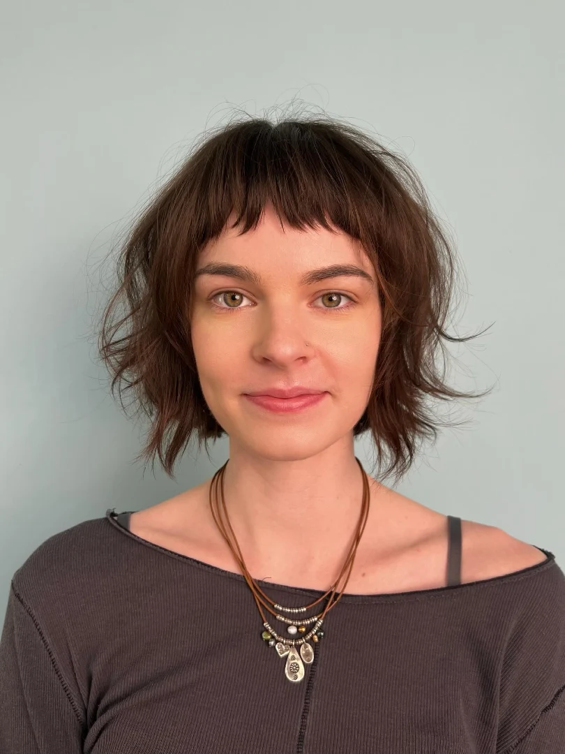 Shaggy Bob with Micro Bangs