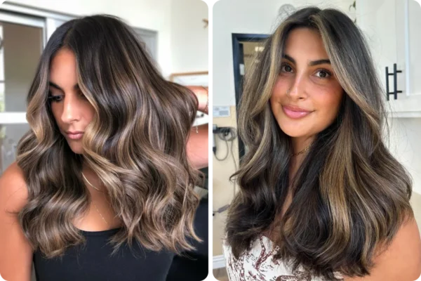 dark-brown-hair-with-highlights