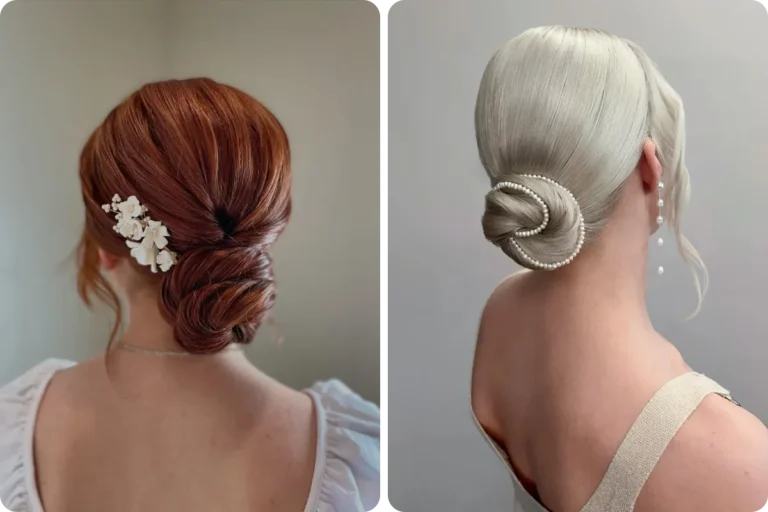 elegant updos for long hair